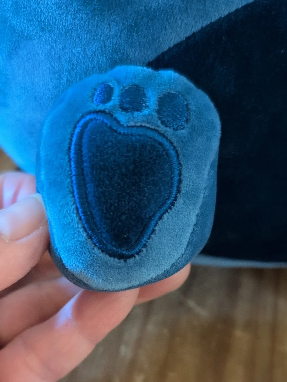 Squishmallows Dani The Navy Blue Bigfoot Yeti Plushie, 11